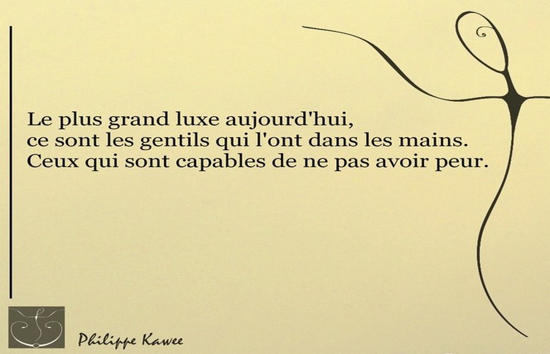 Le plus grand luxe aujourd&rsquo;hui, ce&nbsp;sont…