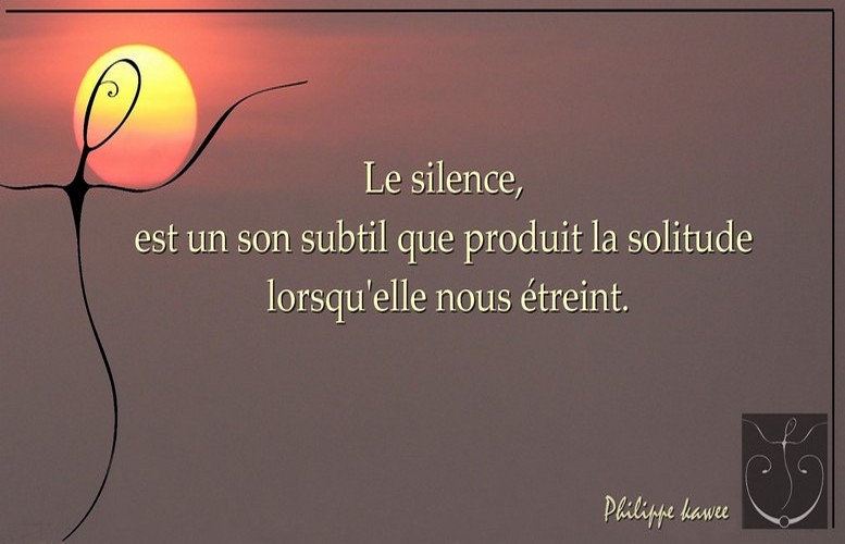 Le silence, est&nbsp;un…