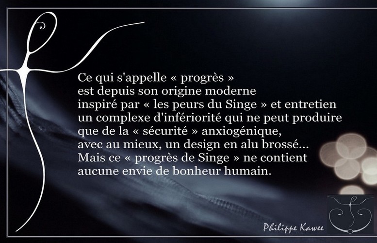 Le progrès angoissé