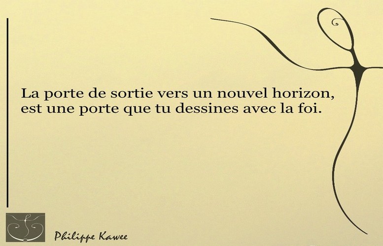 La porte de la&nbsp;foi