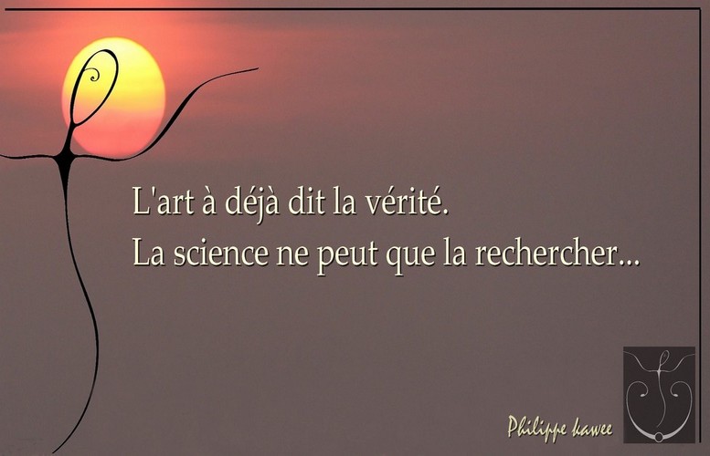 L&rsquo;art a dejà dit la&nbsp;vérité