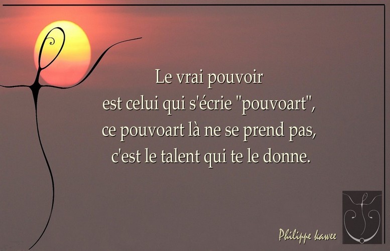 Le &laquo;&nbsp;pouvoart&nbsp;&raquo; du&nbsp;talent