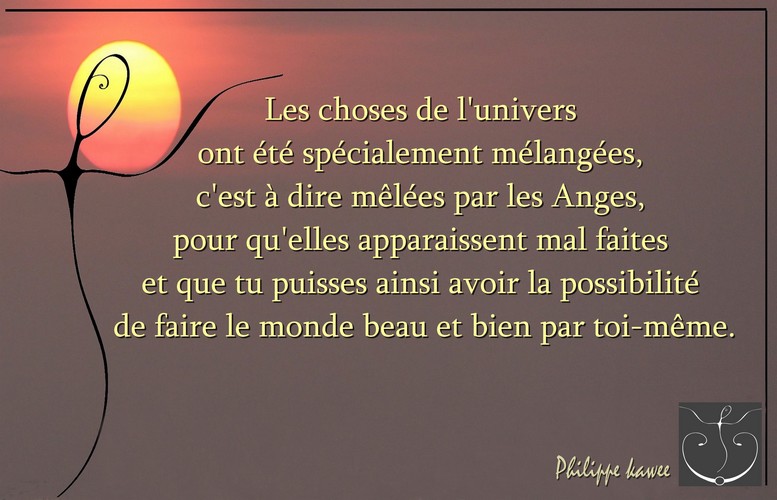 Les choses de&nbsp;l&rsquo;univers